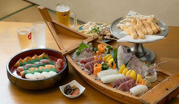 コースメニュー一覧（税込・飲み放題付）